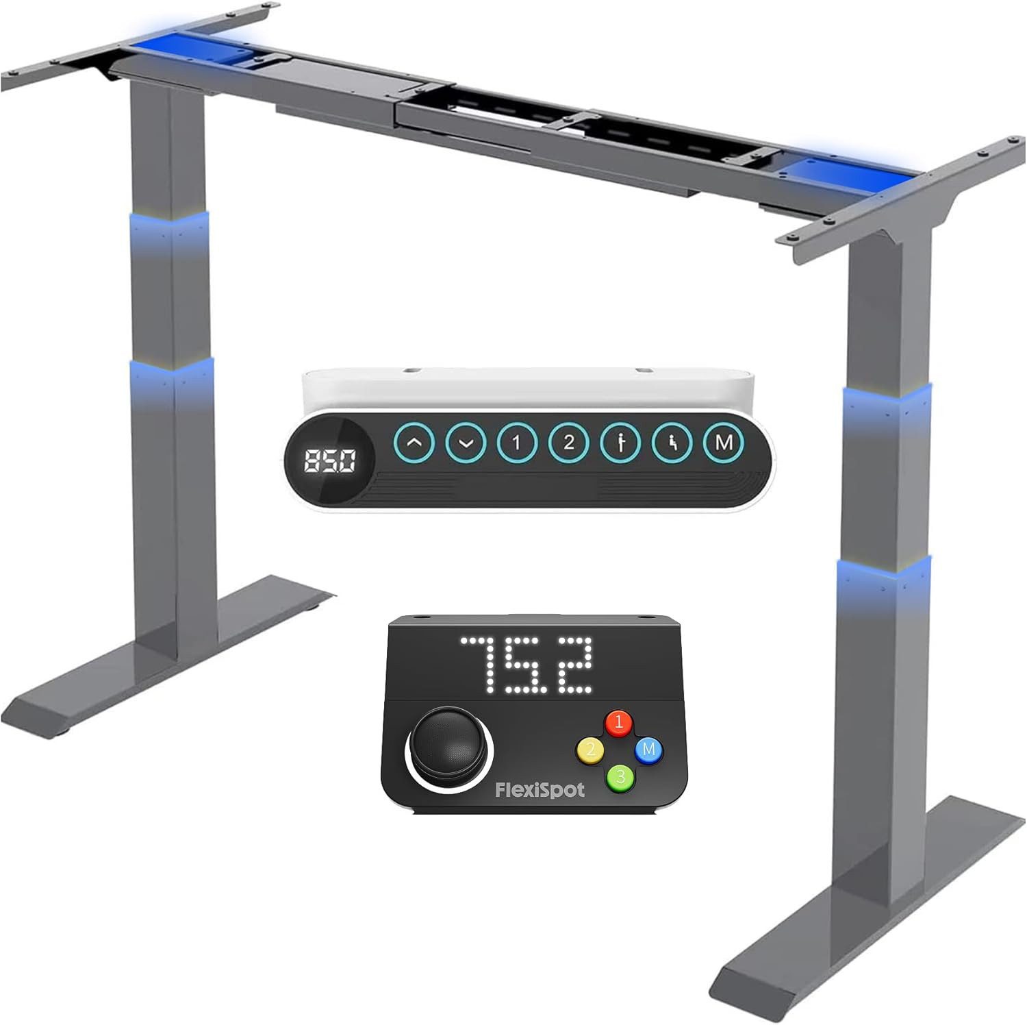 FLEXISPOT Schreibtisch Elektrisch höhenverstellbares Tischgestell E6 günstig online kaufen