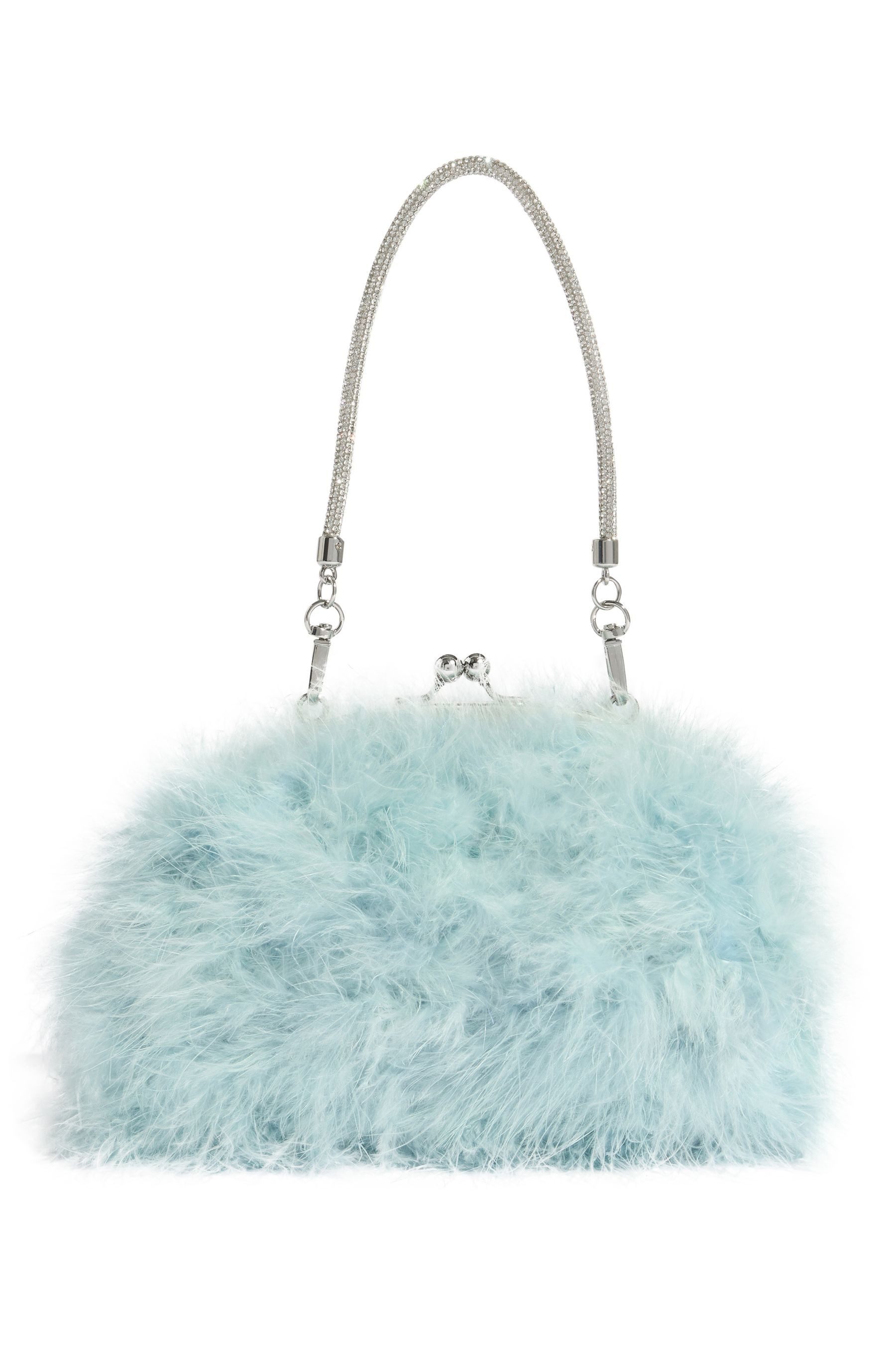 LIPSY Clutch Lipsy Feder-Clutch-Tasche mit Griff (1-tlg)