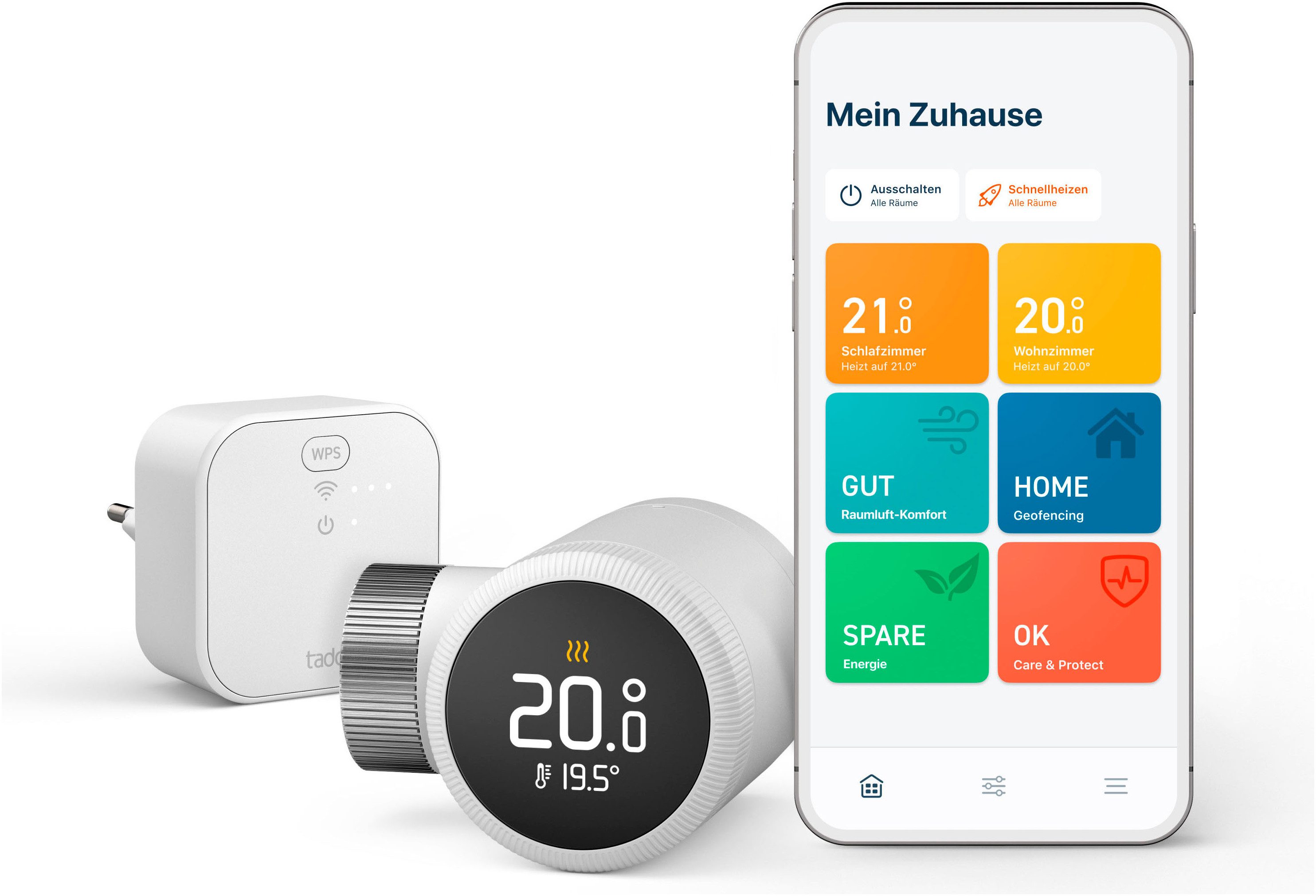 Tado Heizkörperthermostat Smart X Starter Kit, (Set) günstig online kaufen