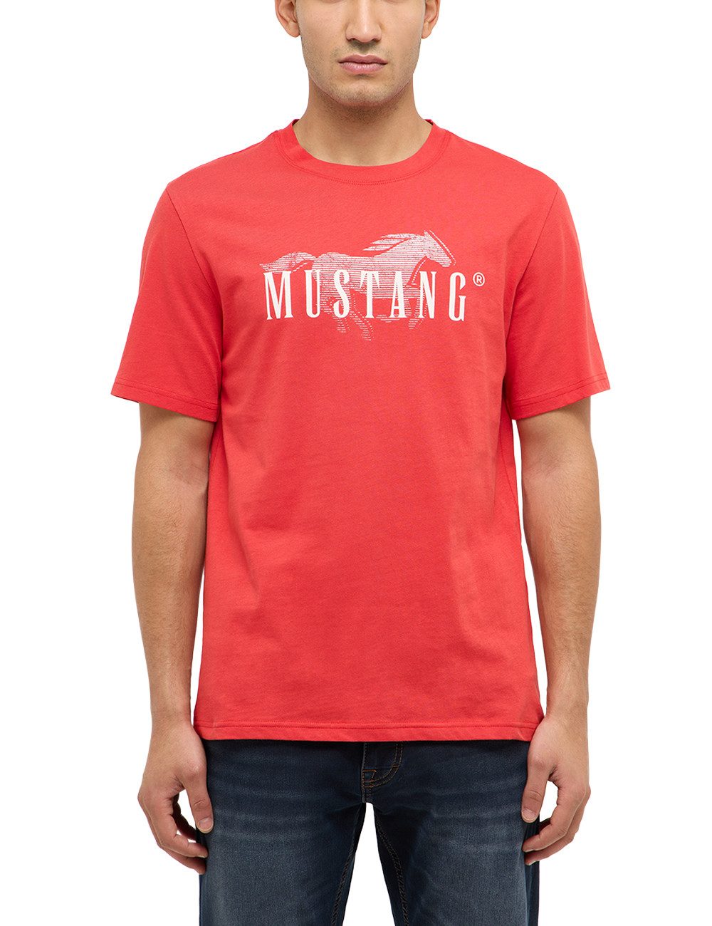MUSTANG Kurzarmshirt Herren Style Austin