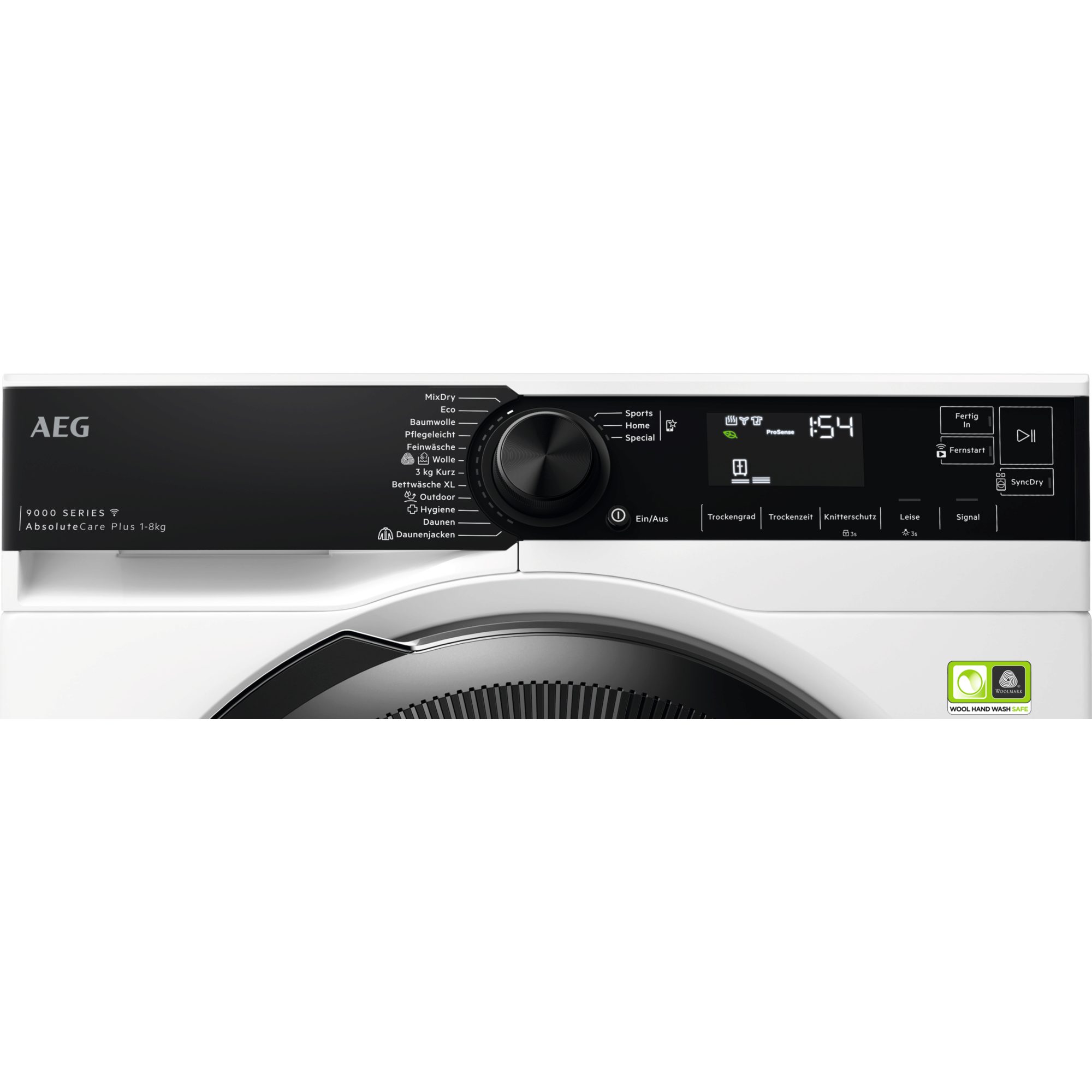 AEG Wärmepumpentrockner 9000 AbsoluteCare® Plus TR9W75780, 3D-Scan: Daunenjacken so flauschig und warm wie am ersten Tag