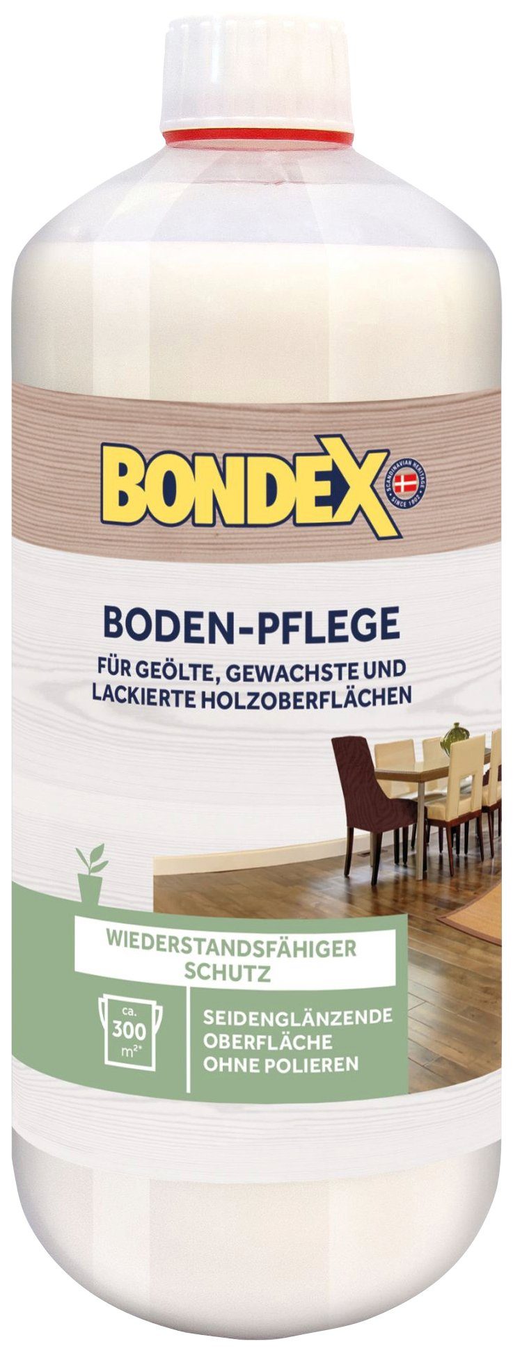 Supergünstige Sammlung! Bondex BODEN-PFLEGE Farblos l Holzpflegeöl, 1