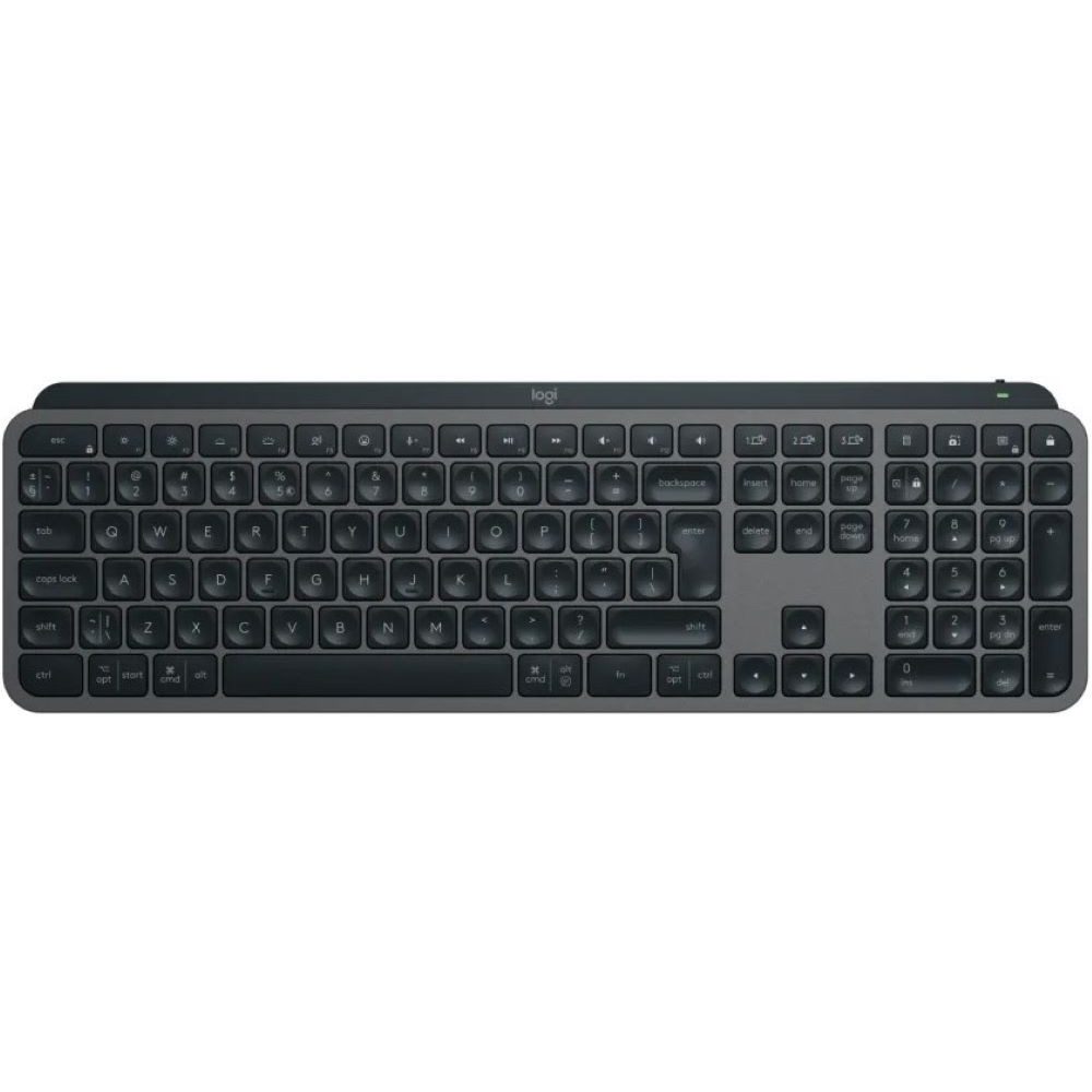 Logitech MX Keys S (DE) - Kabellose Tastatur - grafit Wireless-Tastatur (Beleuchtet)