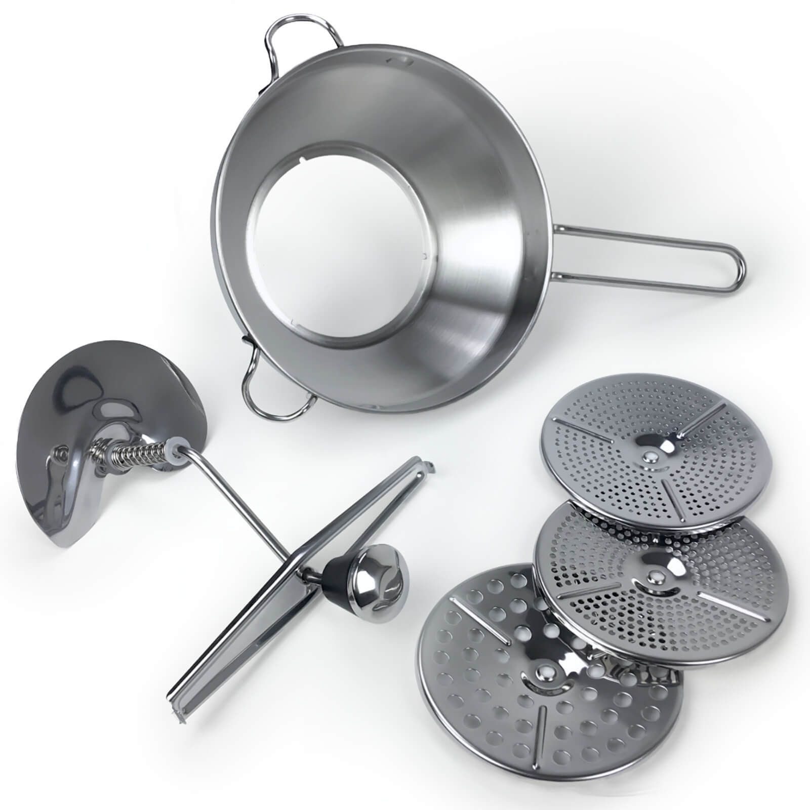 Gravidus Passiersieb EDELSTAHL Passiermühle Passiersieb Zerkleinerer