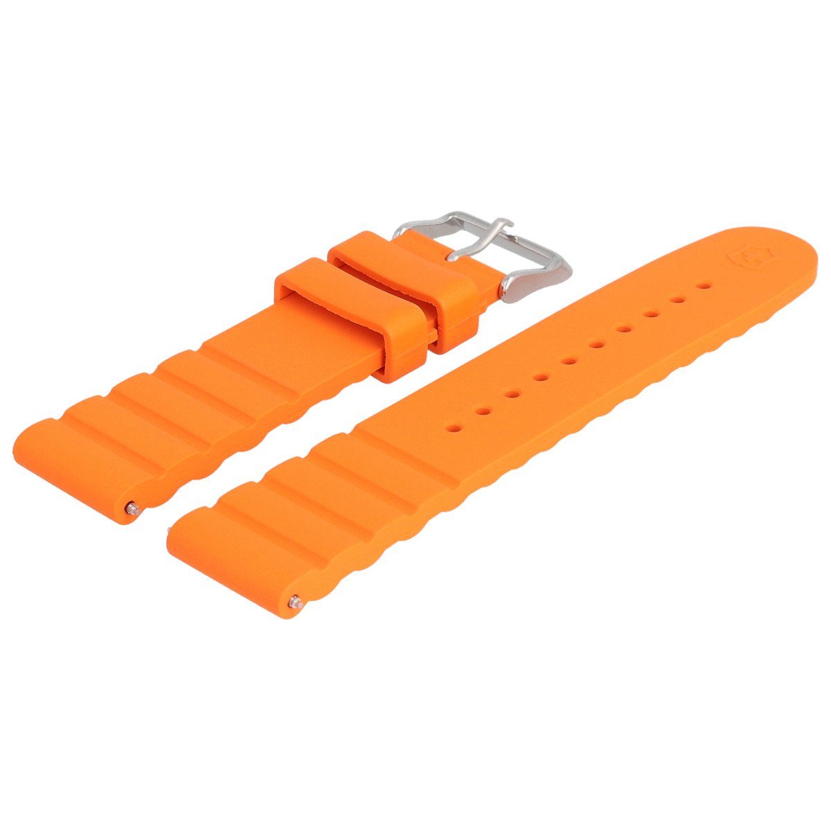 Victorinox Uhrenarmband 21mm Kunststoff Orange 005429.1