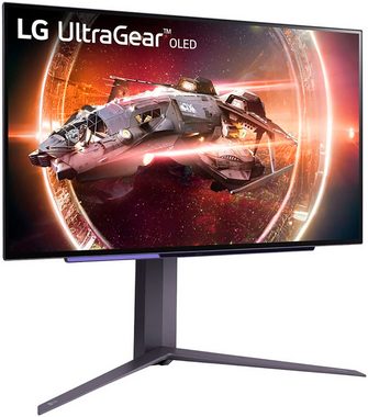 LG UltraGear 27GS95QE Gaming-Monitor (67 cm/27 ", 2560 x 1440 px, QHD, 0,03 ms Reaktionszeit, 240 Hz, OLED)