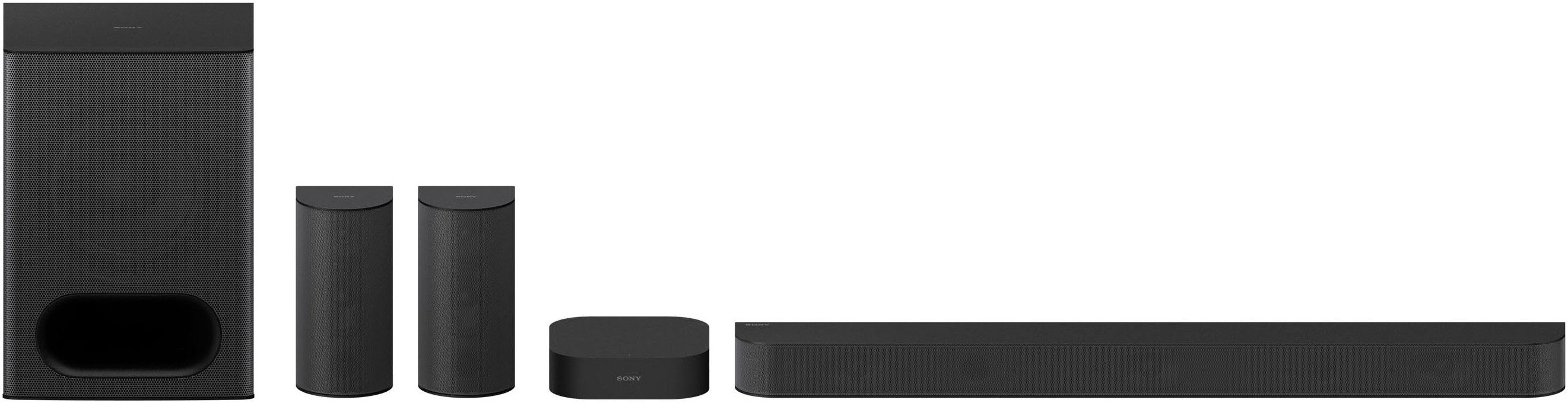Sony BRAVIA Theatre System 6 Soundbar 5.1 (Bluetooth, 1000 W, Rear & Sub, Atmos, DTS:X, AI Zoom 3, DSEE, Party-Modus, HT-S60)