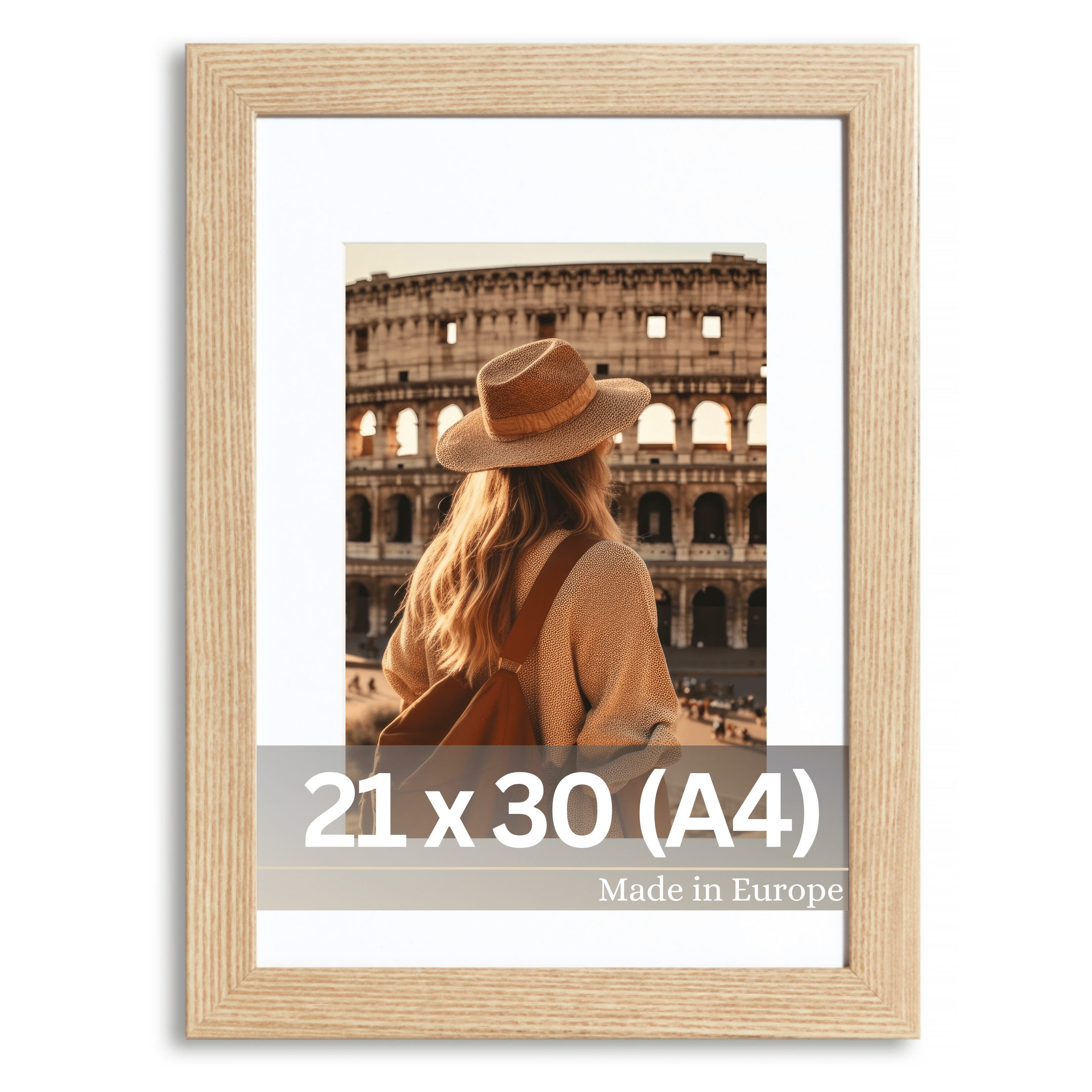 Victor (Zenith) Bilderrahmen Richter, Bilderrahmen Beige 21x30 cm mit 15x21 günstig online kaufen