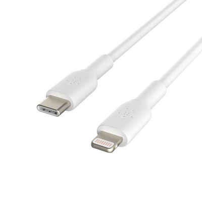 Belkin BOOST CHARGE Lightning auf USB-C Kabel, 2m Lightningkabel, (200 cm)