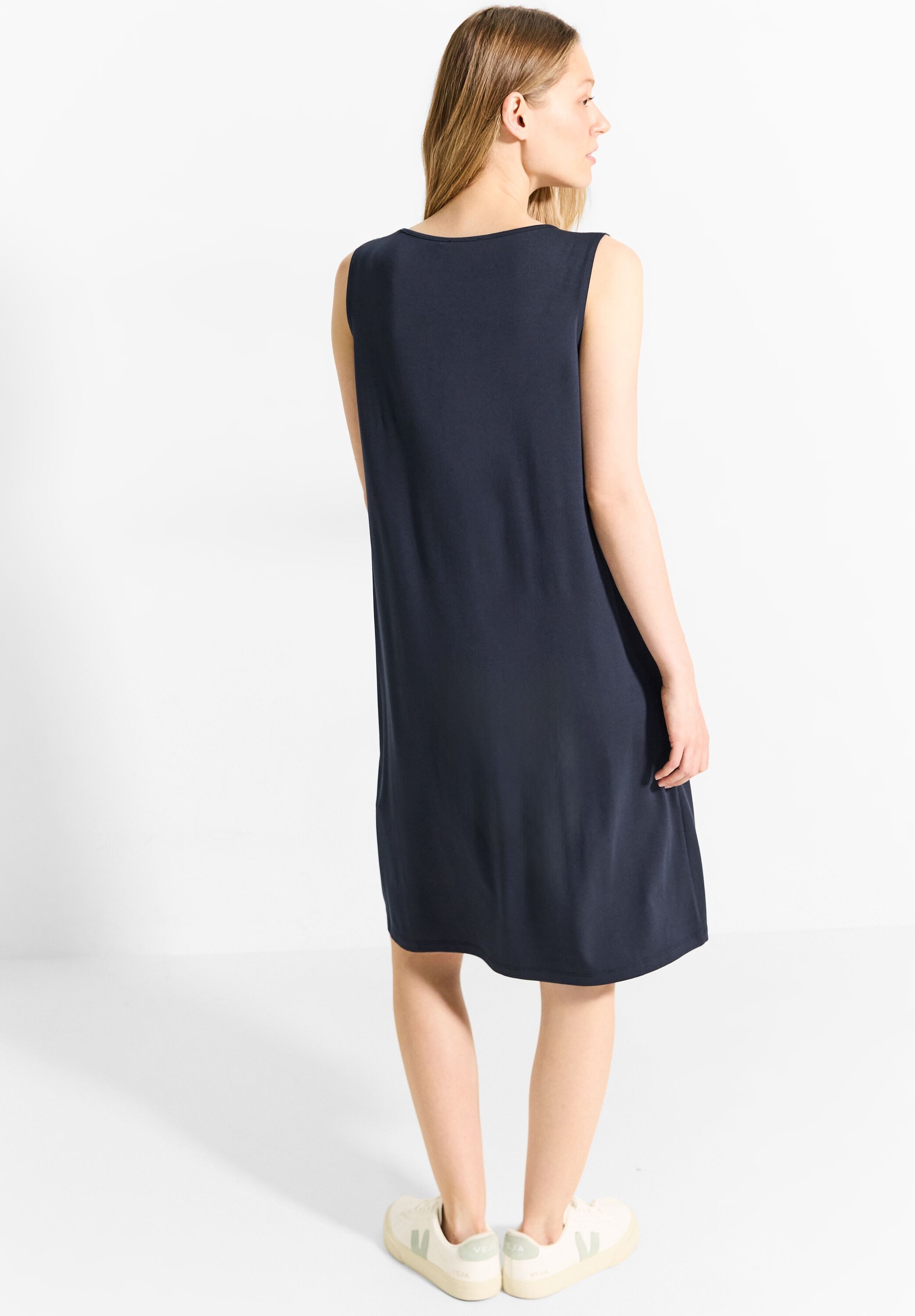 CECIL Sommerkleid mit Schlitz am Rundhals günstig online kaufen
