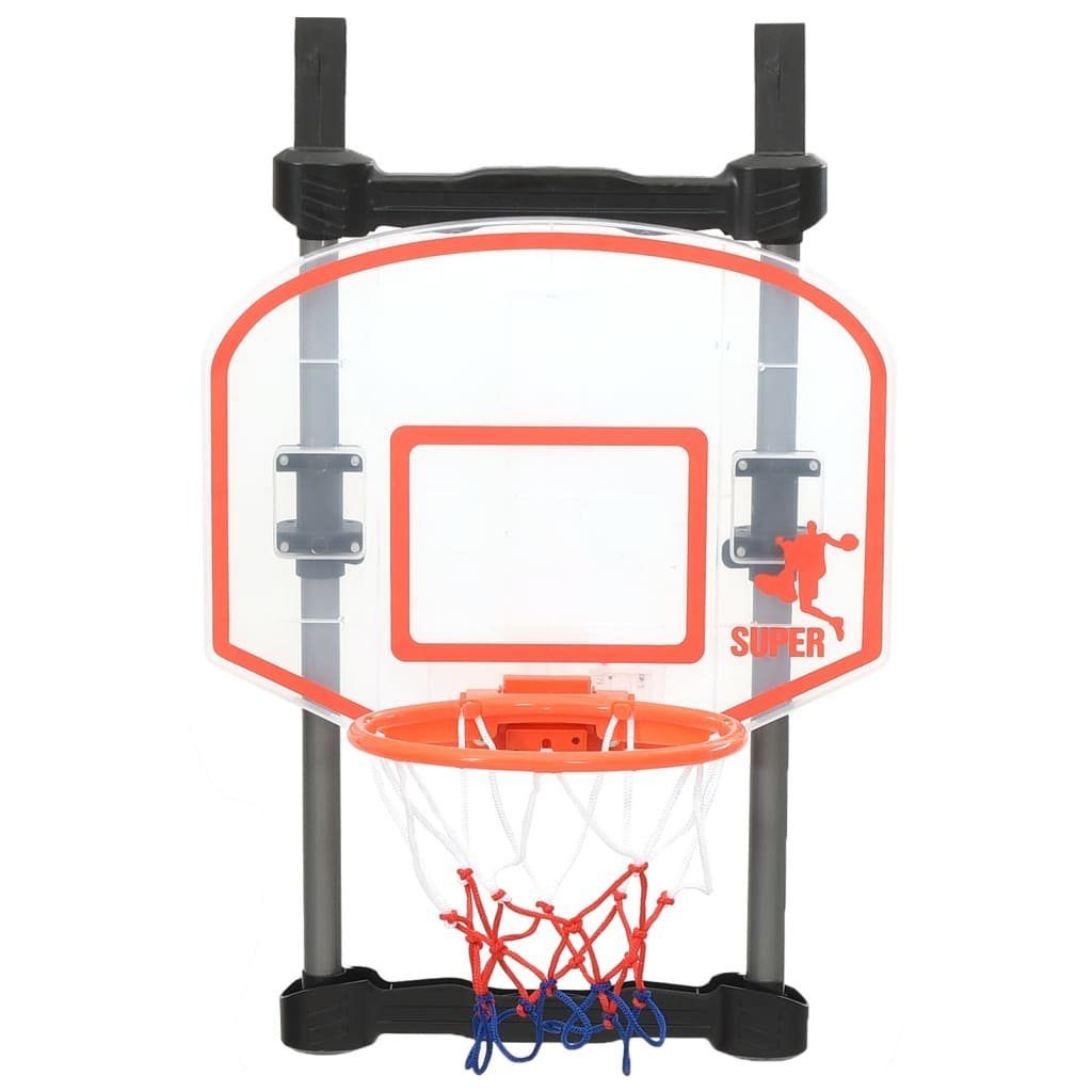 vidaXL Basketballständer Kinder Basketball-Set für Tür Verstellbar