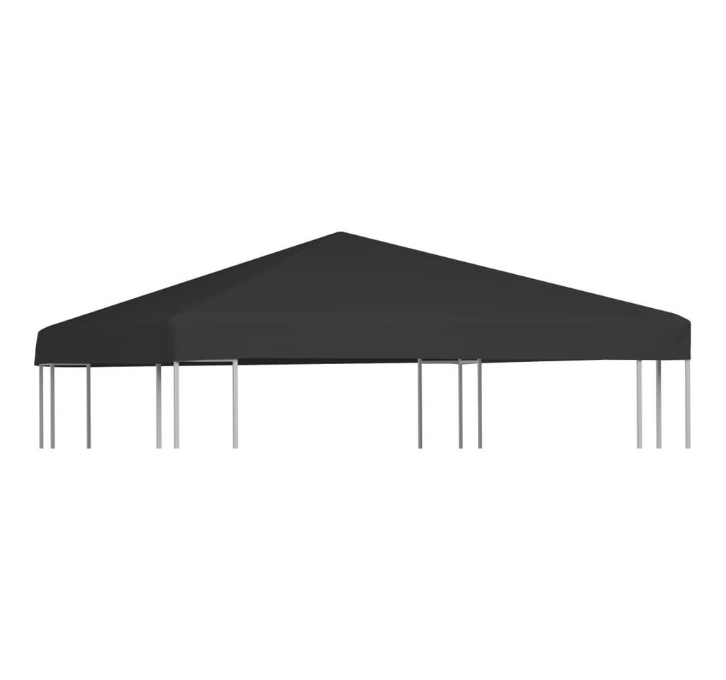 Thumbnail - vidaXL Pavillon-Ersatzdach Pavillondach 270 g/m² 3x3 m Schwarz, 300 x 300 cm