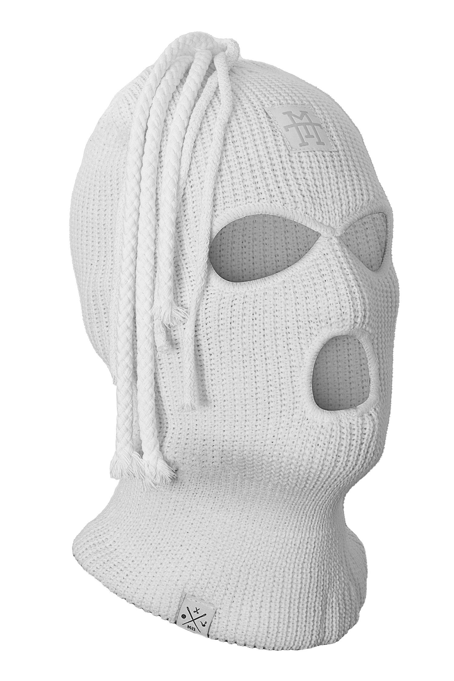 Manufaktur13 Sturmhaube Dread Balaclava - Sturmhaube, 3-Loch Skimaske mit D günstig online kaufen