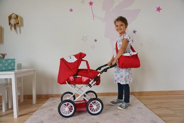 Knorrtoys® Kombi-Puppenwagen Ruby - Foxx, mit Wickeltasche