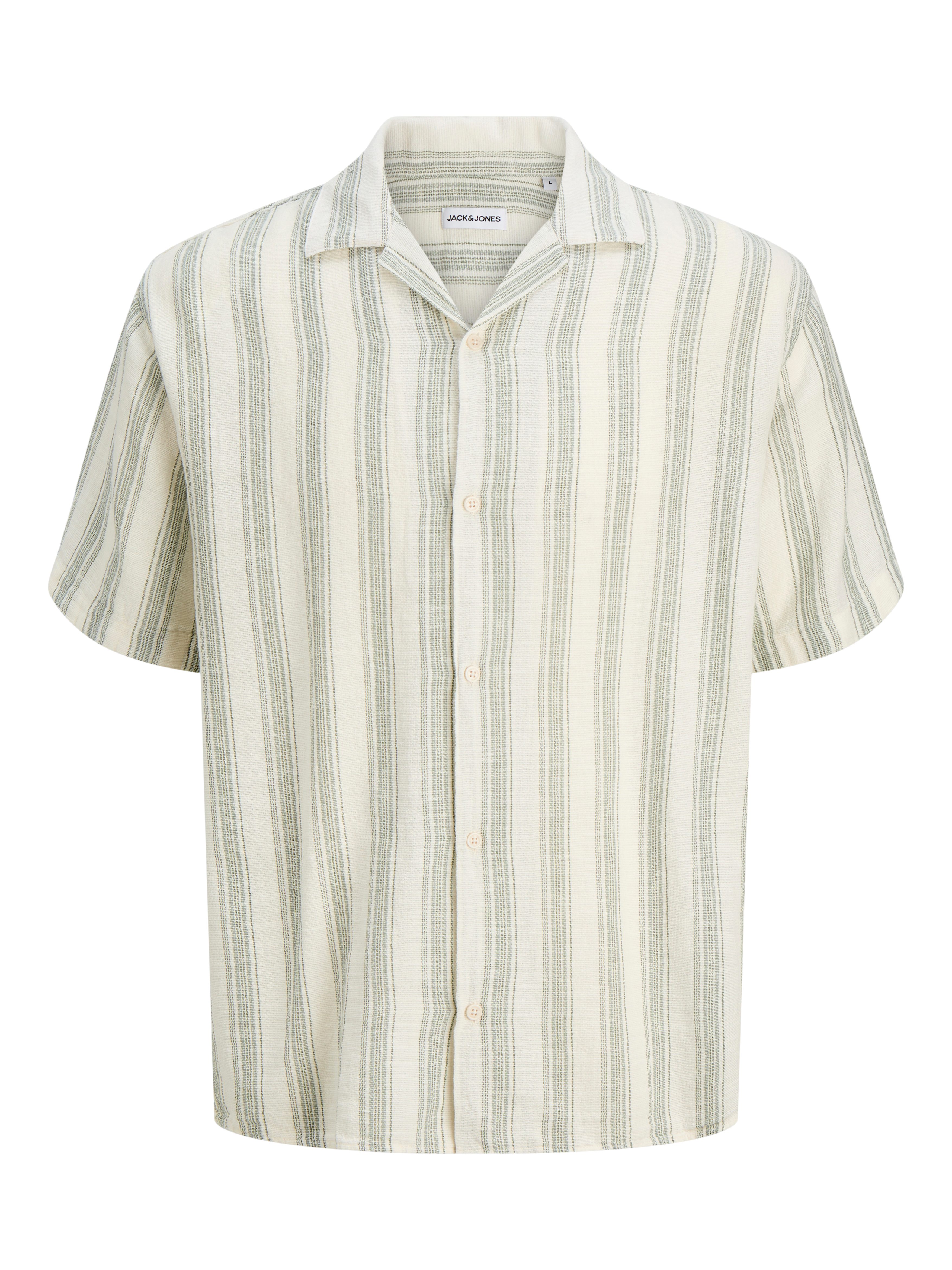 Jack & Jones Kurzarmhemd JJELIAM RESORT SHIRT SS SN Baumwolle, loose fit