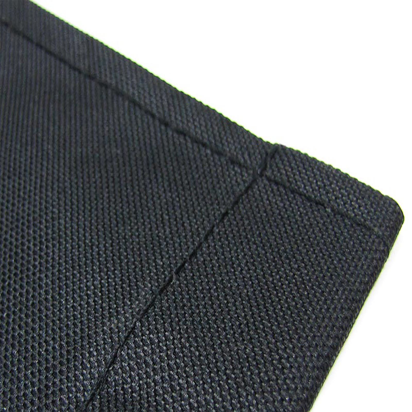 RAMROXX Tier-Kofferraumschutzdecke universal mit Ladekantenschutz Schwarz 100x80x40cm