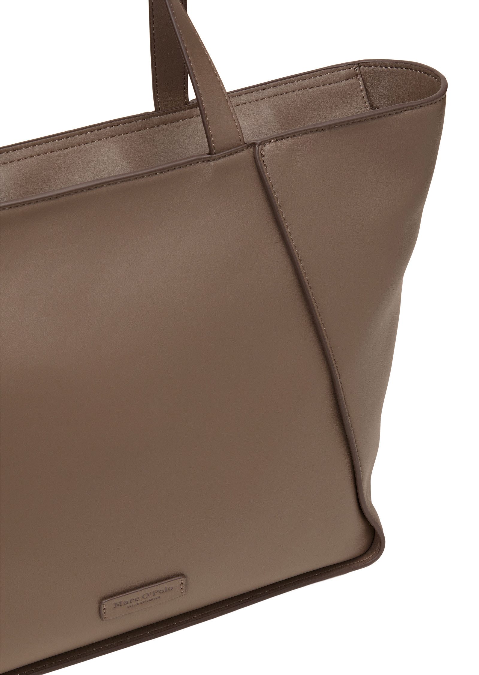 Marc O'Polo Shopper aus einer Lederalternative aus recyceltem Polyester