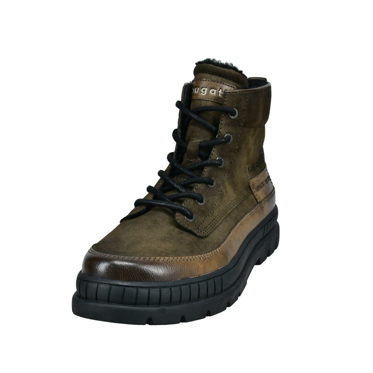 bugatti bugatti Herren Stiefel Pallario comfort 321-AGB34-5900-7100 dark green Stiefel