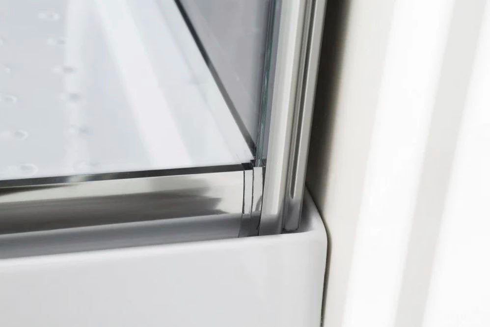 Sanotechnik Trend 3 complete shower unit, WxD: 120x80 cm, safety glass, 1-piece, with lighting