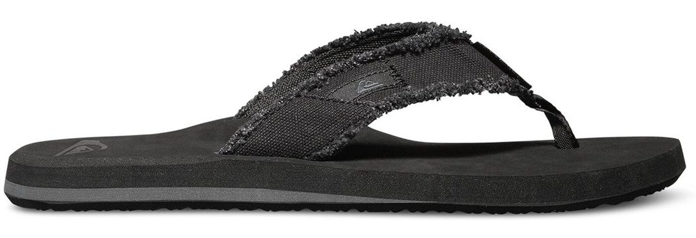 Quiksilver MONKEY ABYSS BLACK/BLACK/BROWN Badesandale günstig online kaufen