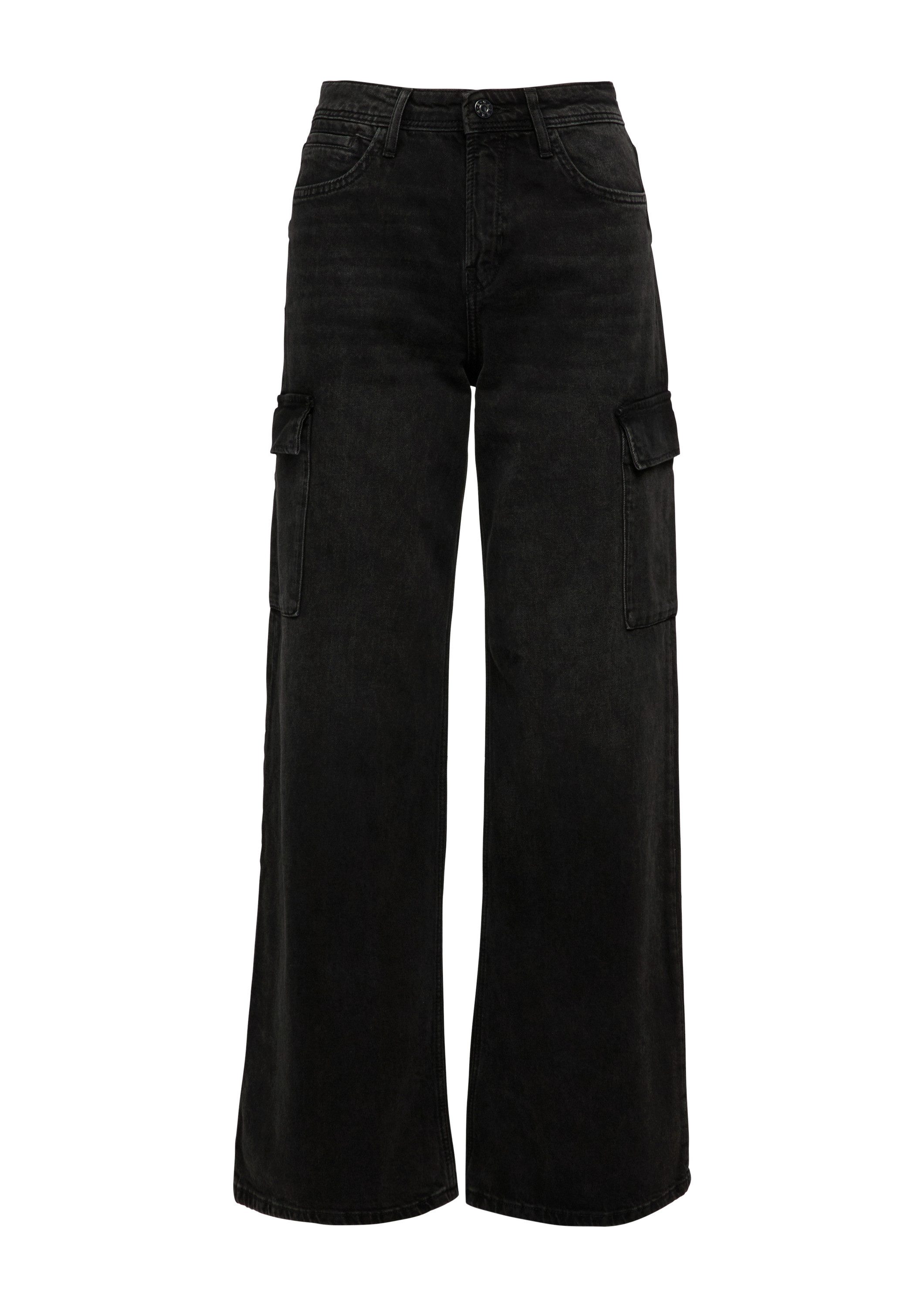 s.Oliver Weite Jeans Jeans-Hose SURI Jeans Suri / Regular Fit / Mid Rise / günstig online kaufen