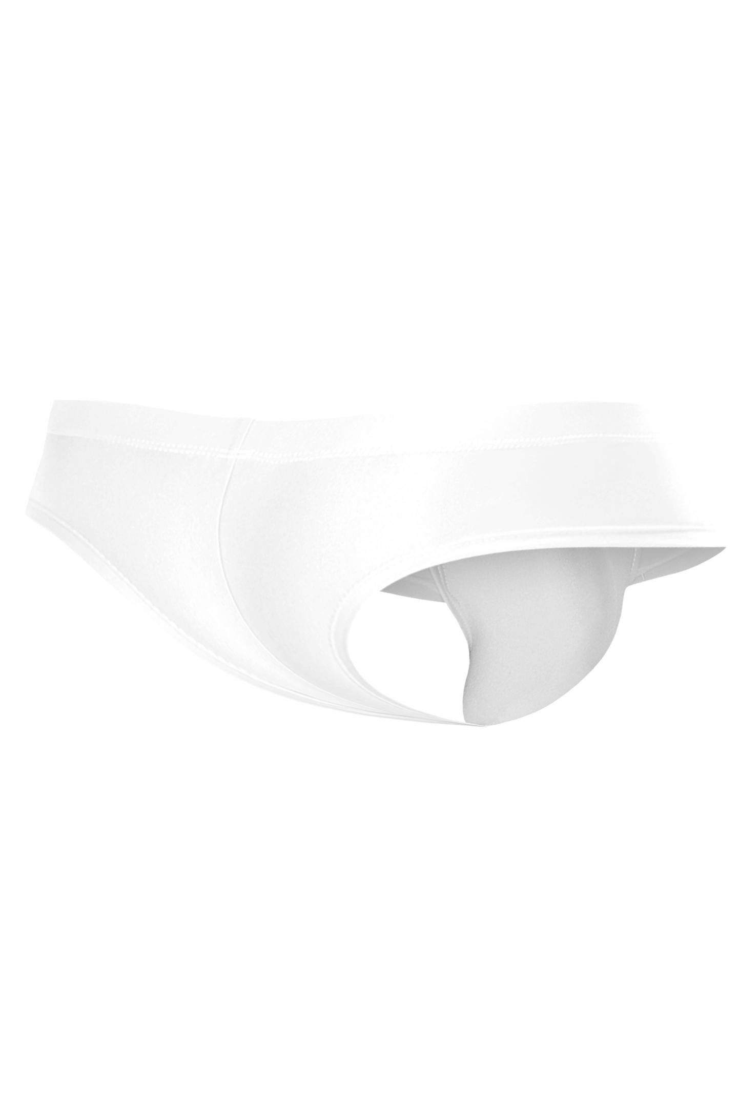 CUT4MEN Boxershorts Herren-Shorts in weiß - S