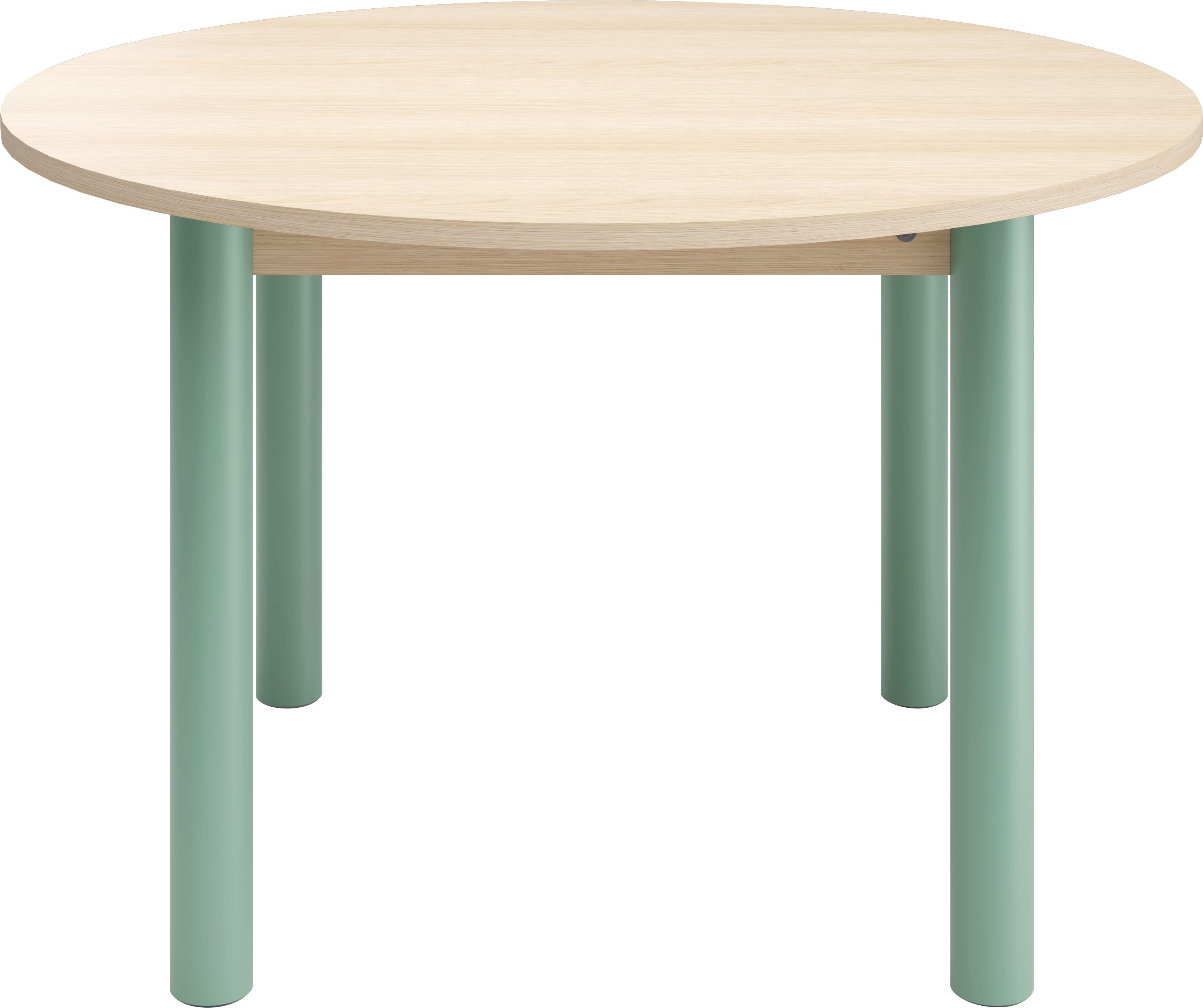 TOM TAILOR HOME Esstisch COLOR TABLE (1-St), Esstisch, 4-Fuß, 3 Größen, 3 Dekorfarben, 4 Fußfarben, ABS-Kante