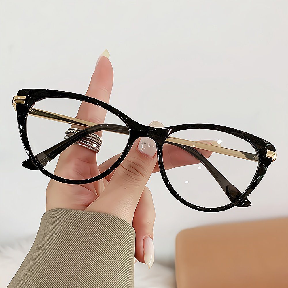 PACIEA Brille Farbverändernde polarisierte Gläser schwarz