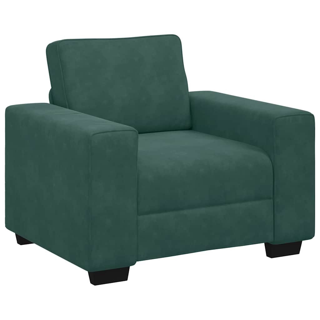 vidaXL Sofa Sessel Dunkelgrün 60 cm günstig online kaufen