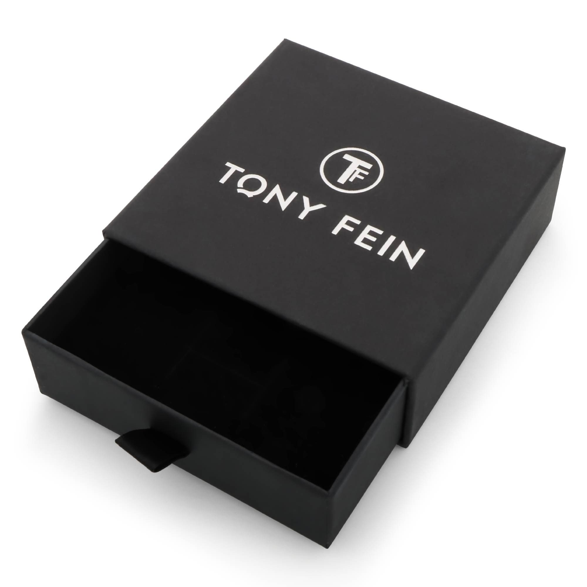 Tony Fein Tennisarmband Tennisarmband Tropfen 5mm 925er Silber Massiv Zirkonia Rot Rhodiniert