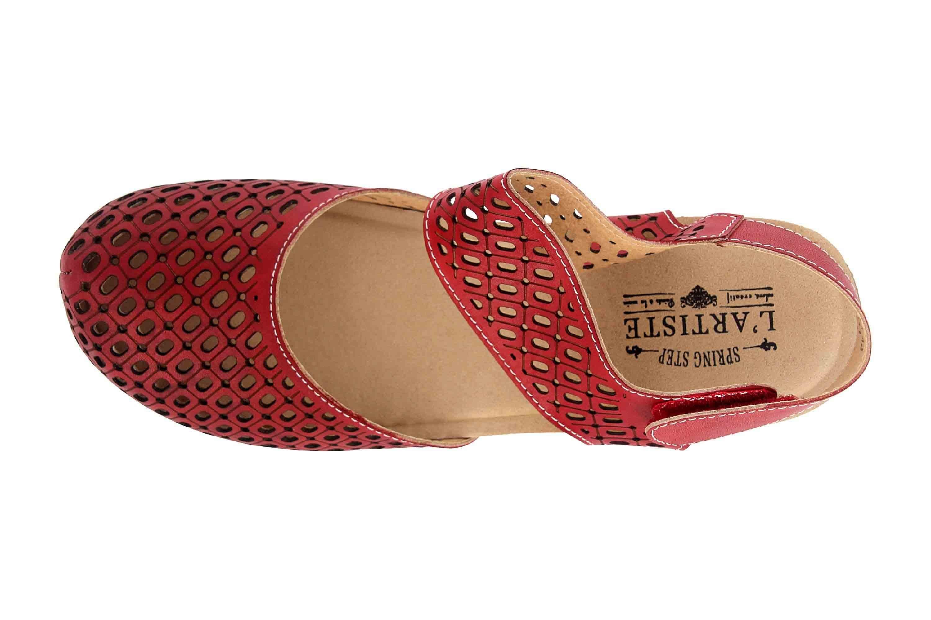 Spring Step Poppiri-Rd Sandale