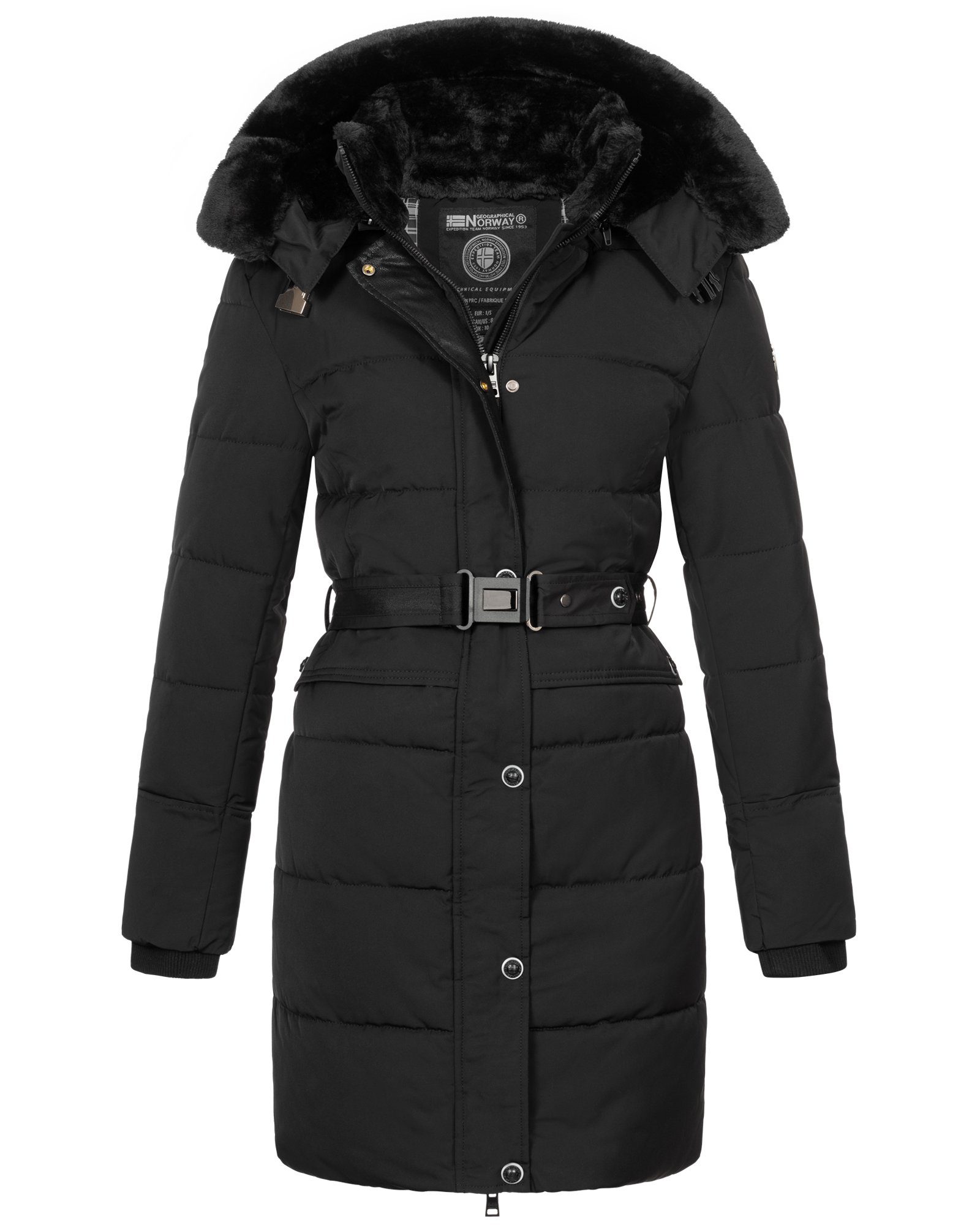 Geographical Norway Steppjacke Damen Winter Jacke Mantel Parka Steppjacke Steppmantel Wintermantel
