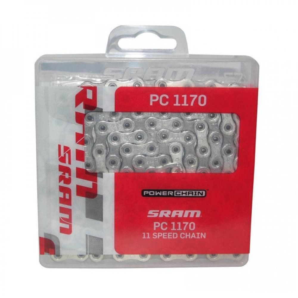 Fahrradkette SRAM Kette Power Chain 1170 114 - 11-fach, Road, PowerLock, HollowPin