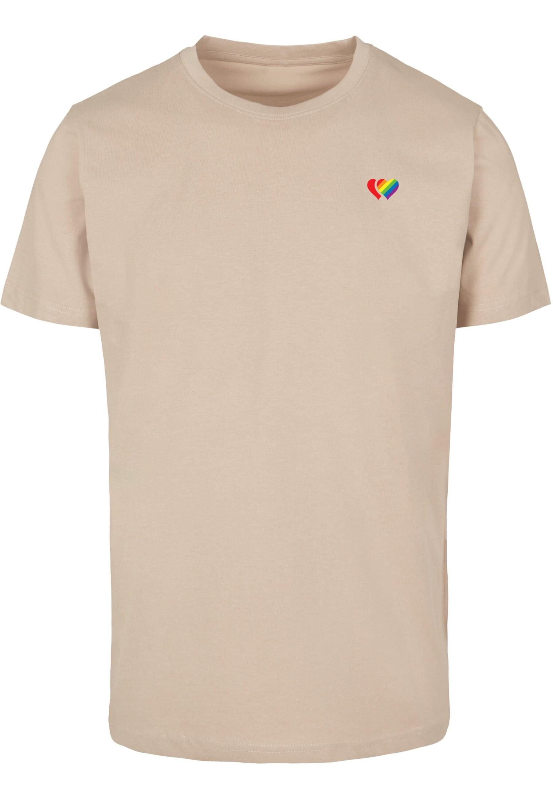 MisterTee T-Shirt MisterTee Double Hearts Pride günstig online kaufen