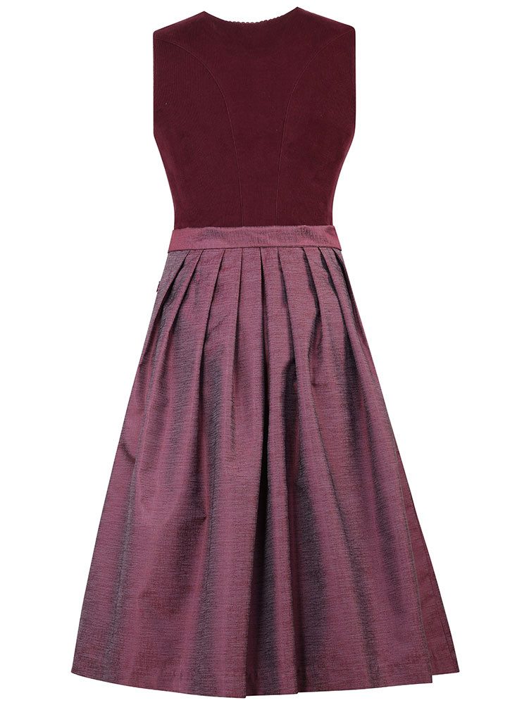 MarJo Dirndl Dirndl Lichtenfels 70cm Länge granatapfel