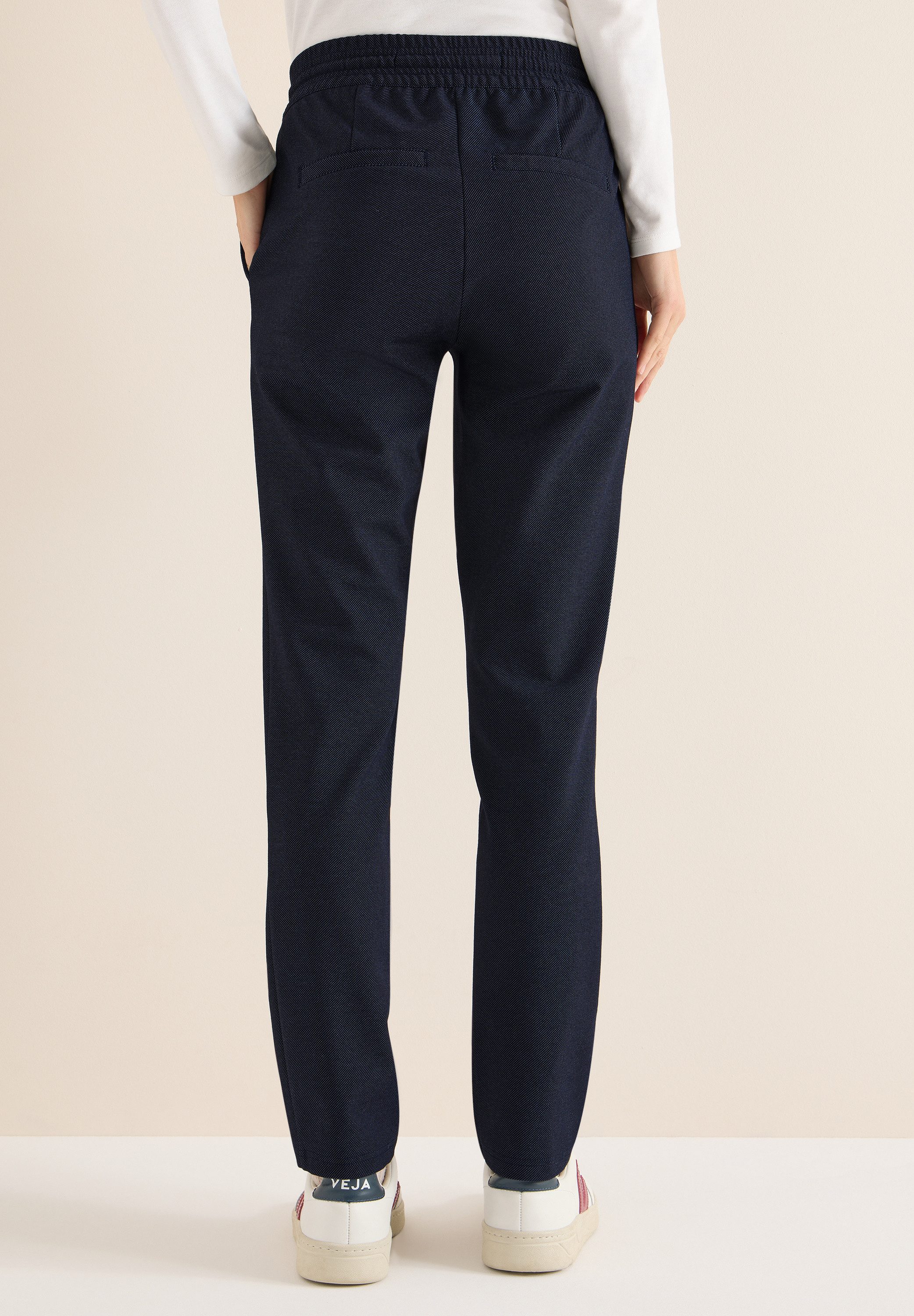 CECIL Stoffhose Style Tracey in Two-Tone-Optik