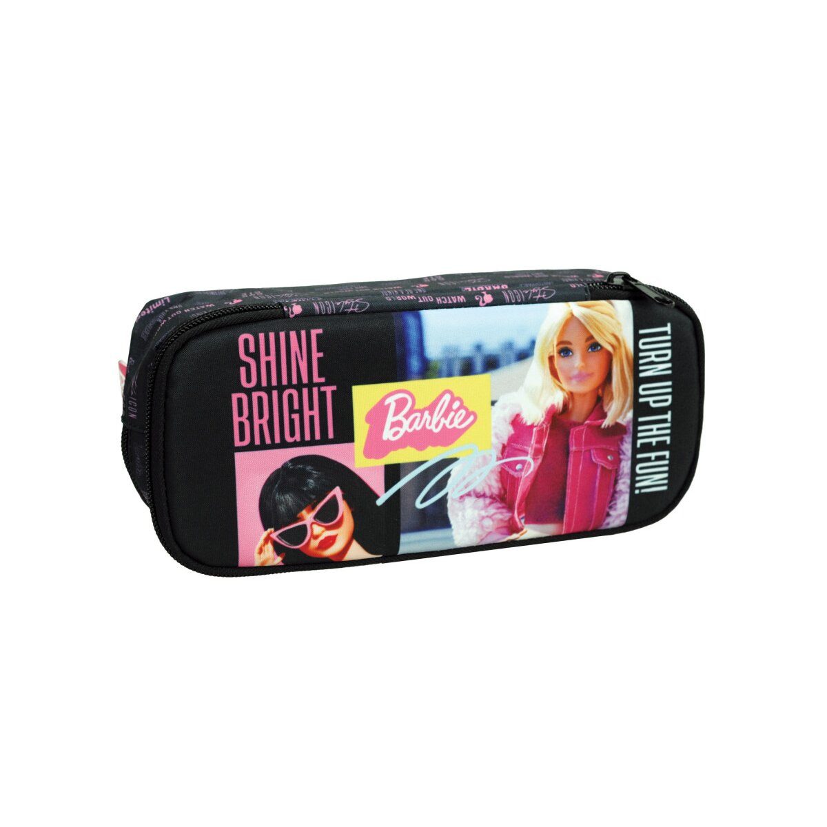 Barbie Federmäppchen Barbie Federmäppchen 2-Fach 26cm Shine Bright Glitzer