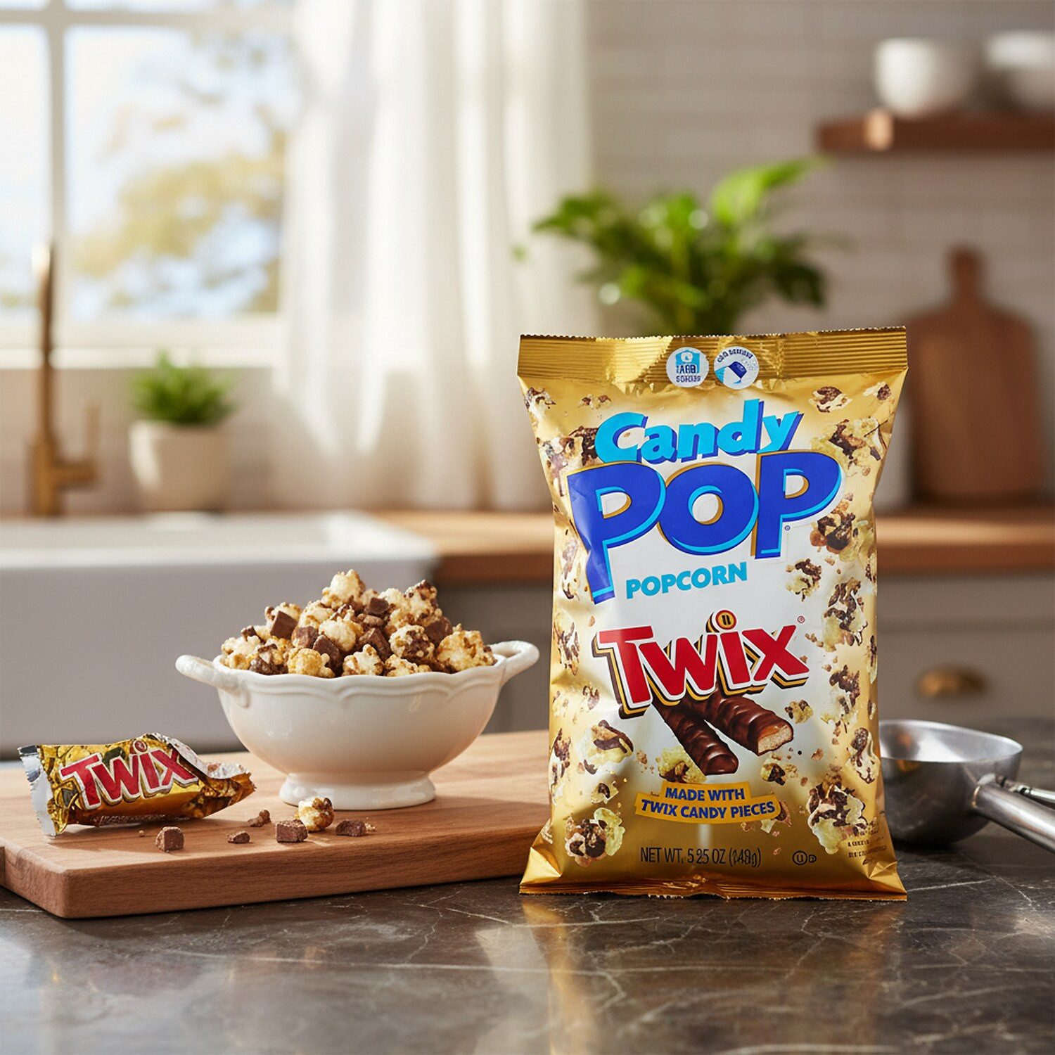 Candy Pop Knabberei, 1 x 149 g, Candy Pop Twix Popcorn