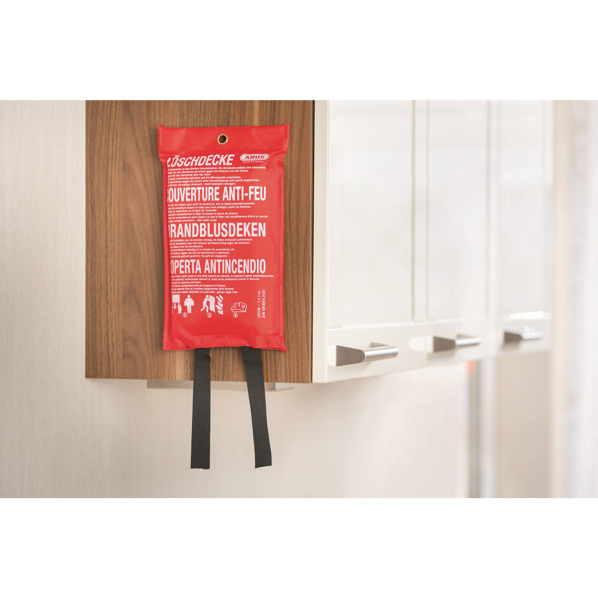 ABUS Kettenschloss Löschdecke LD1118 866722 1x1m