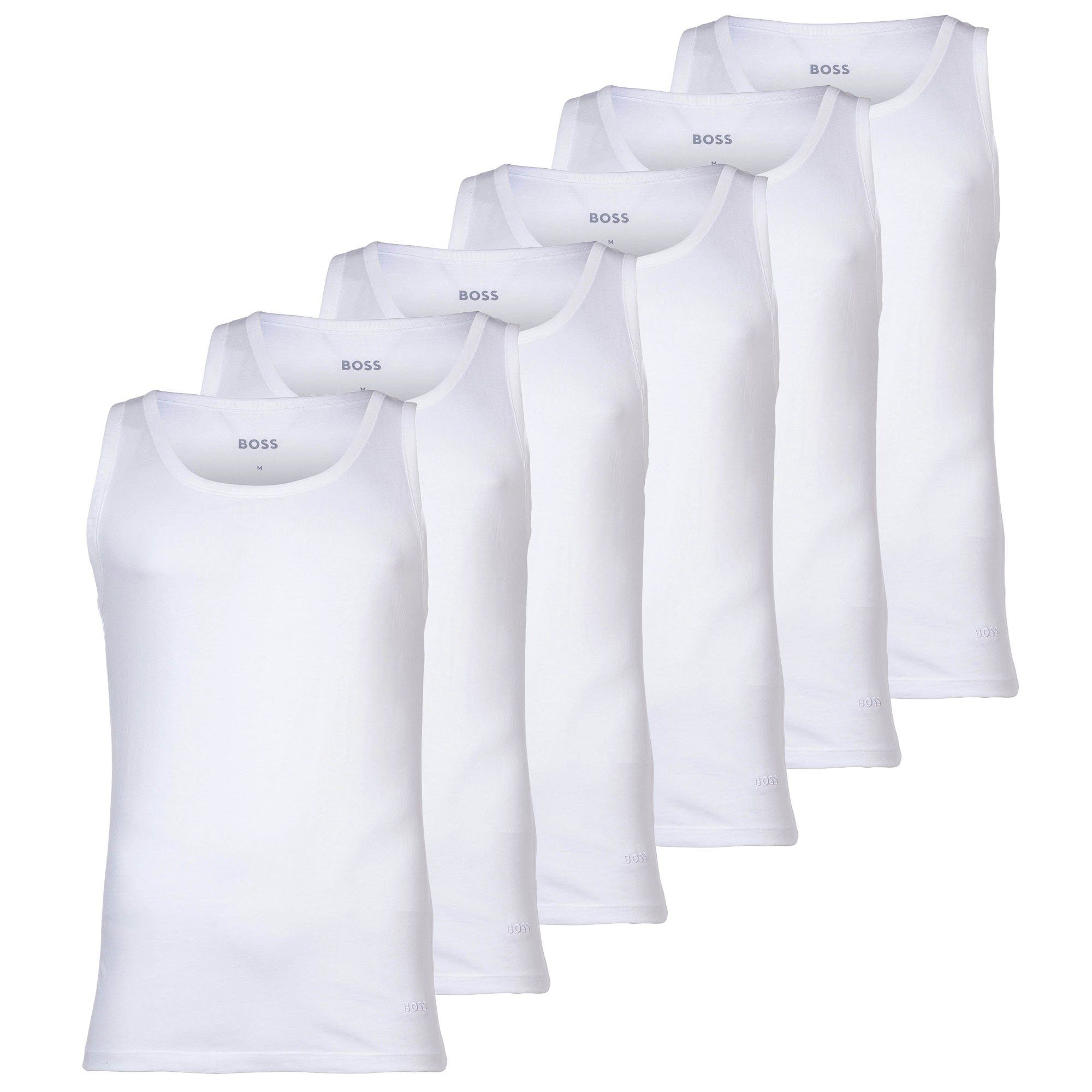 Unterhemd Herren Unterhemd 6er Pack Baumwolle