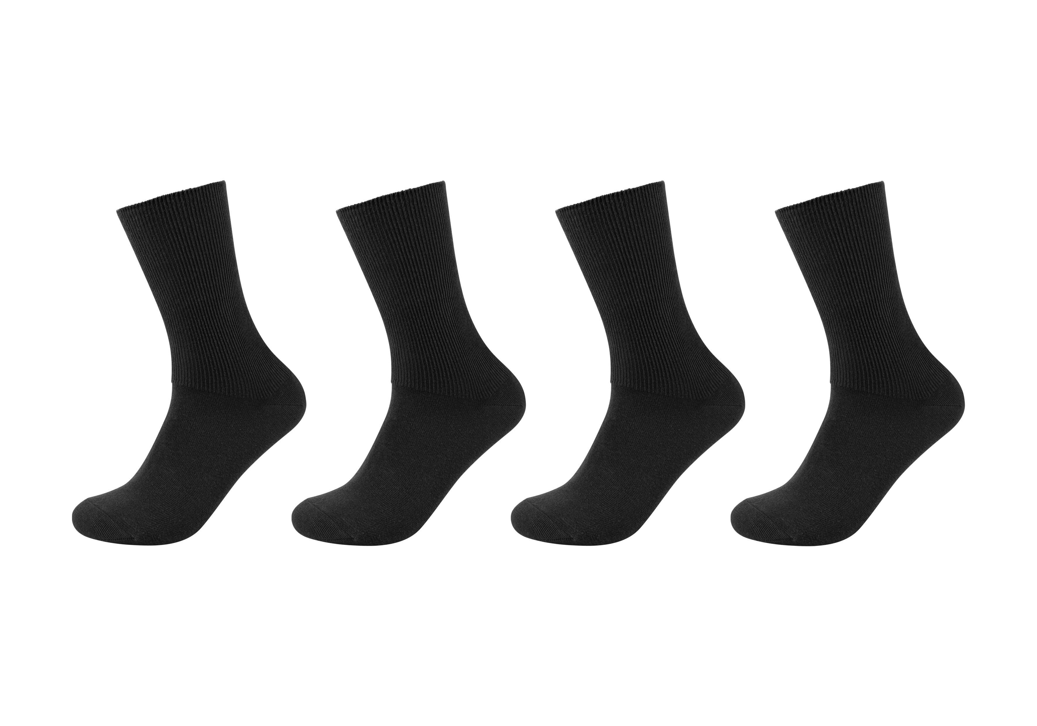 Camano Diabetikersocken comfort (4-Paar) Superweiche Bündchen, günstig online kaufen