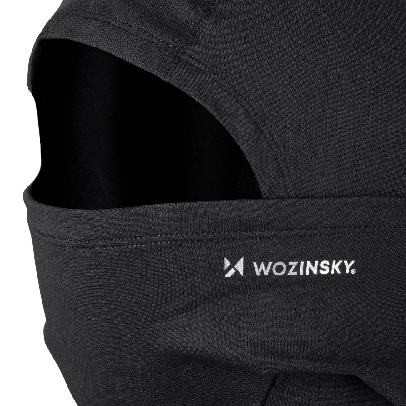 Wozinsky Sturmhaube Wozinsky Balaclava Thermo-Sturmhaube unter dem Helm – Schwarz XL