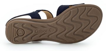 Gabor FLORENZ Riemchensandale, Sommerschuh, Sandalette, Keilabsatz, mit COMFORT-Mehrweite G (weit)