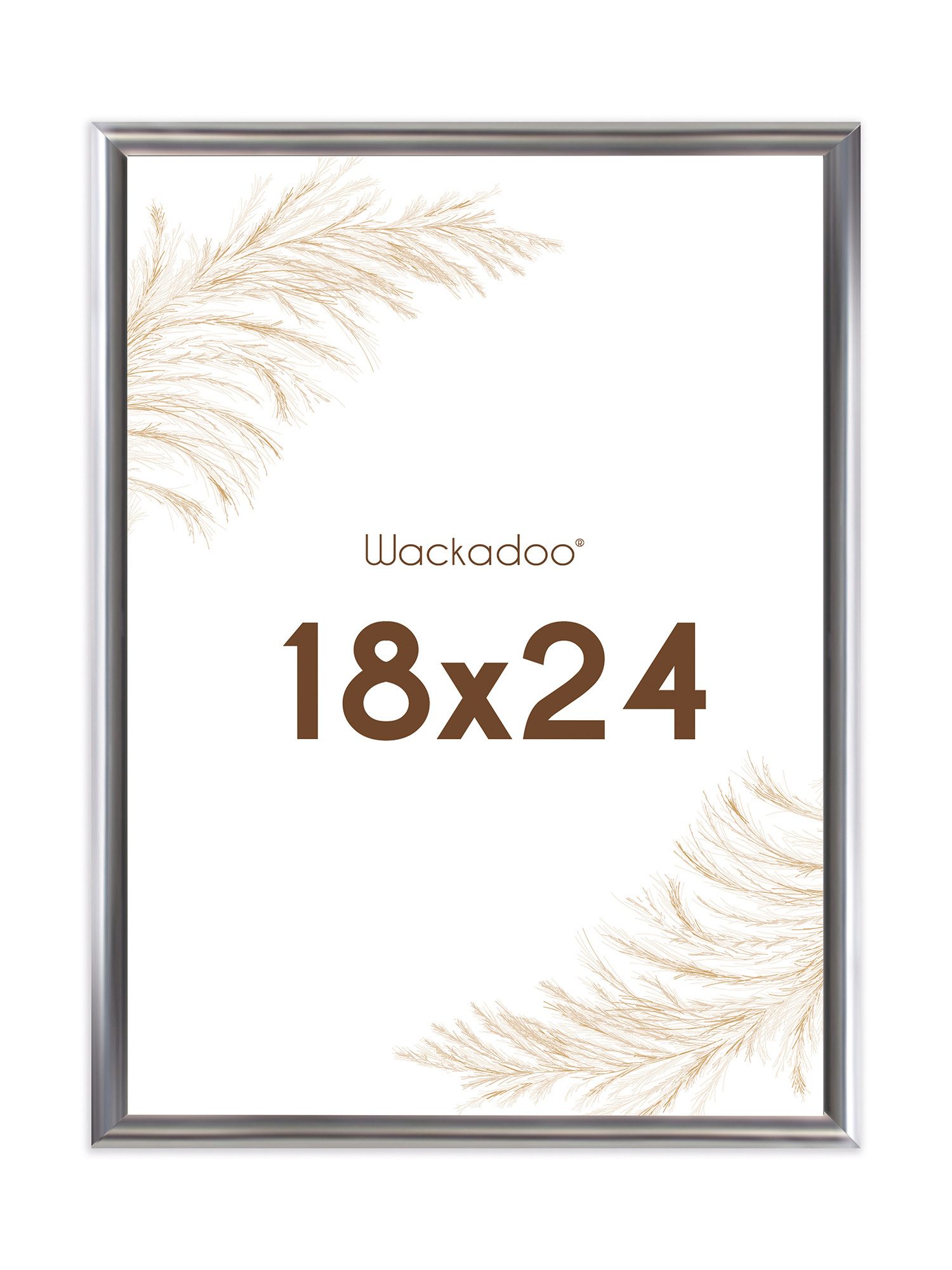 Wackadoo Living Einzelrahmen Bilderrahmen mit Glasscheibe für Einzelbilder günstig online kaufen