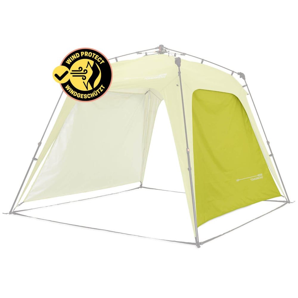 Lumaland Pavillon Zubehör Seitenwand – ohne Pavillon-Gestell, Aufbau in 2 min für Camping, Zelten, Partys wasserdicht & UV-Schutz