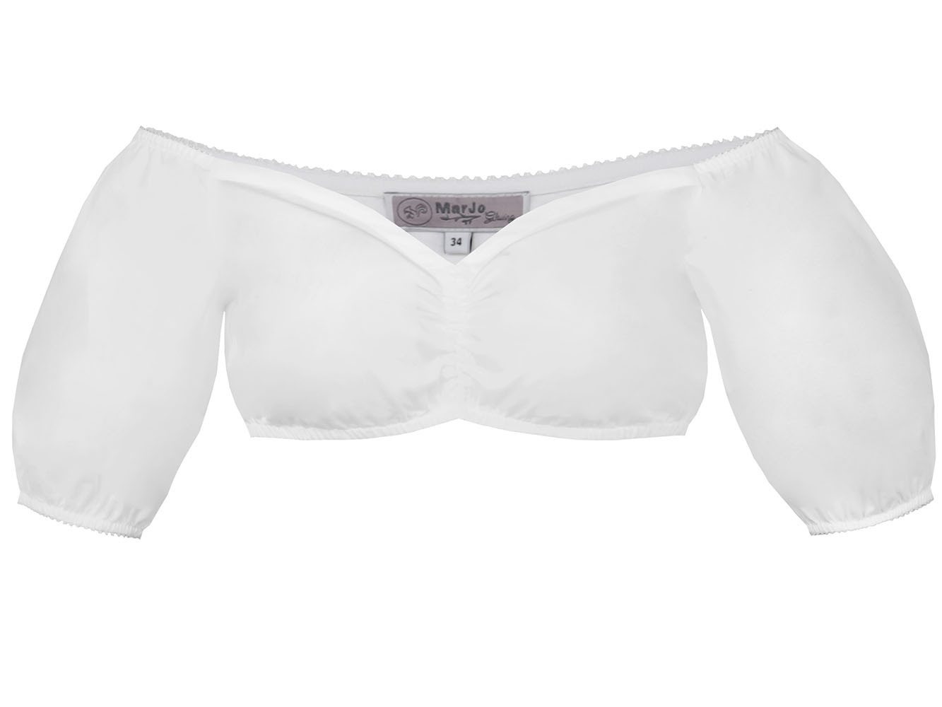 MarJo Dirndlbluse Dirndlbluse Tacherting ecru