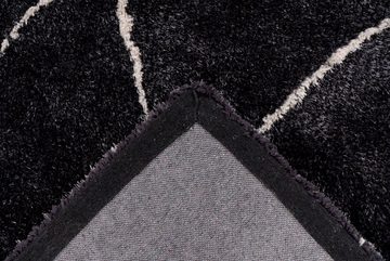 Hochflor-Teppich Bella, andas, rechteckig, Höhe: 27 mm, Retro, Wohnzimmer