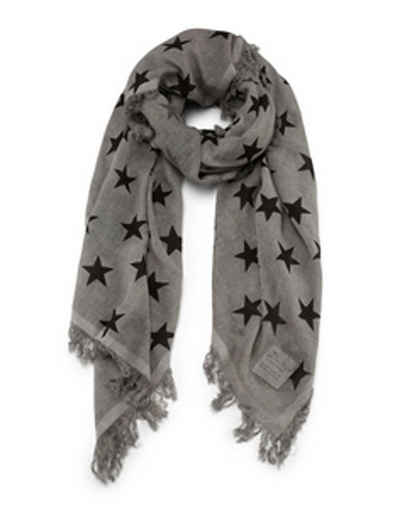 DAILY´S Schal COCO STAR: Damen Schal aus 100% Biobaumwolle mit Sternen