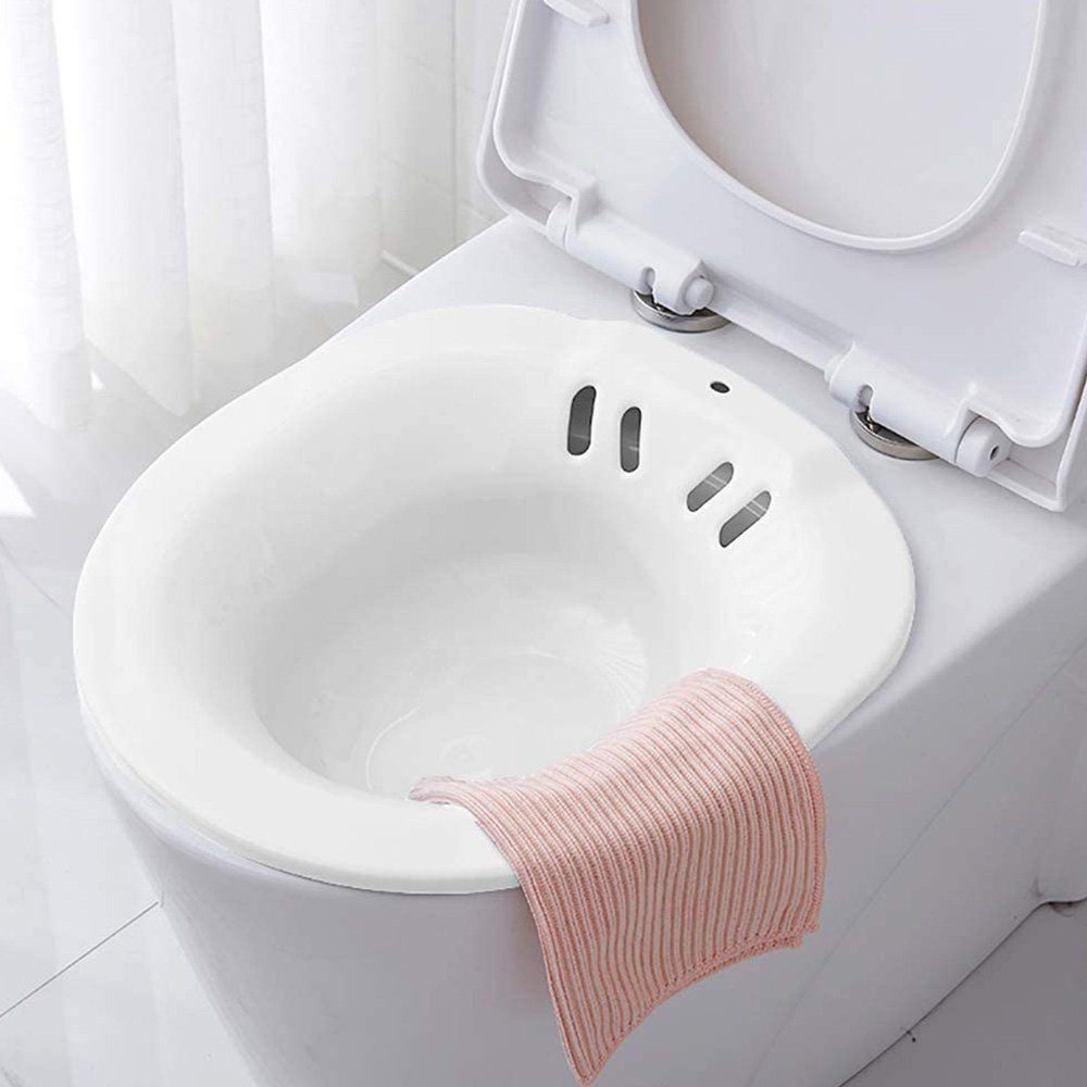 TUWENA Bidet Badewanne, Waschschüssel mit Abflussloch für einfache Reinigung – Bild 4 von 5