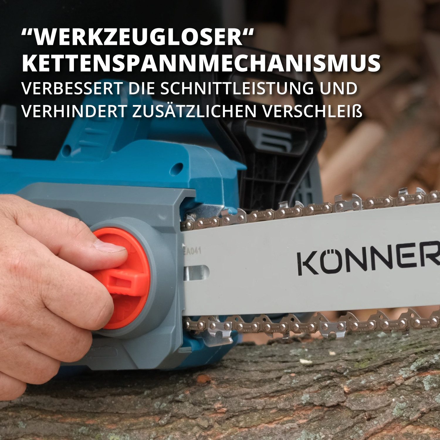 Könner & Söhnen electric chainsaw KS CS1800-14, 1-piece.
